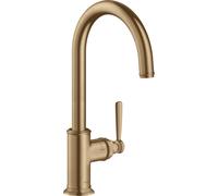 hansgrohe AXOR Montreux DN 15 Mitigeur monocommande de cuisine AXOR Montreux DN 15 260 avec bec orientable, 16580140, 16580140, Colorazione: Bronzo spazzolato