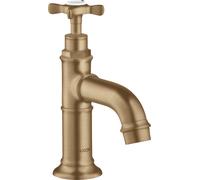 hansgrohe AXOR Montreux : robinet de sol Montreux sans vidange escamotable, uniquement pour le raccordement d'eau froide, 16530140, 16530140, Colorazione: Bronzo spazzolato