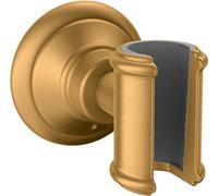 hansgrohe AXOR Montreux supporto doccia, 16325250, colore: Brushed Gold Optic