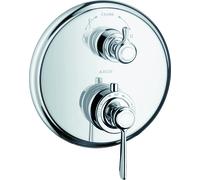 hansgrohe AXOR Montreux thermostat hansgrohe AXOR Montreux encastré, robinet d'arrêt et inverseur, béqu'ille, 2 consommateurs, 16821000, 16821000, Colorazione: cromo