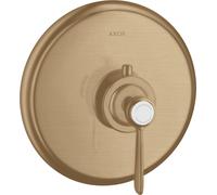 hansgrohe AXOR Montreux Thermostat Montreux 43 l/min encastré, poignée à levier, 16823140, 16823140, Colorazione: Bronzo spazzolato