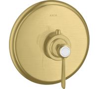hansgrohe AXOR Montreux Thermostat Montreux 43 l/min encastré, poignée à levier, 16823950, 16823950, Colorazione: Ottone spazzolato