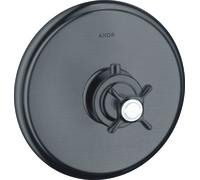 hansgrohe AXOR Montreux Thermostat Montreux Highflow 59 l/min encastré, 16815340, 16815340, Colorazione: Cromo nero spazzolato