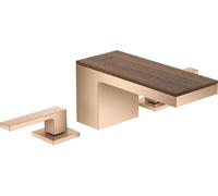 hansgrohe AXOR MyEdition Mélangeur lavabo 3 trous 70 avec vidage à ouverture rapide, sans plaque, 47052300, 47052300, Colorazione: Oro rosso lucido