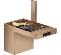 hansgrohe AXOR MyEdition Mitigeur monocommande de bidet avec vidage à ouverture rapide, sans plaque, 47212310, 47212310, Colorazione: Oro rosso spazzolato