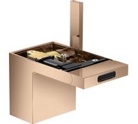 hansgrohe AXOR MyEdition Mitigeur monocommande de bidet avec vidage à ouverture rapide, sans plaque, 47212300, 47212300, Colorazione: Oro rosso lucido