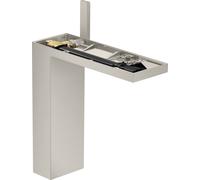 hansgrohe AXOR MyEdition mitigeur monocommande de lavabo 230 avec vidage escamotable par poussoir, sans assiette, 47022800, 47022800, Colorazione: Ottica in acciaio inossidabile