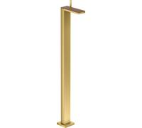 Hansgrohe AXOR MyEdition Miscelatore monocomando monocomando lavabo da terra con scarico ad apertura rapida, senza piastra, Colorazione: Ottico oro spazzolato