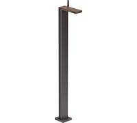 hansgrohe AXOR MyEdition Mitigeur monocommande de lavabo sur pied avec vidage push-open, sans plaque, 47042330, 47042330, Colorazione: Cromo nero lucido