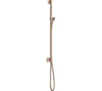 hansgrohe AXOR One barre de douche avec raccord mural, flexibles de douche 1,60m, 48792300, 48792300, Colorazione: Oro rosso lucido