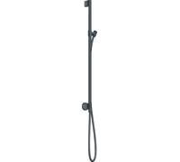 Hansgrohe Axor One asta doccia con attacco a parete, flessibile doccia 1,60 m, 48792, Colorazione: Cromo nero spazzolato