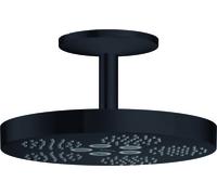 hansgrohe AXOR One Douche de tête 280 1jet avec raccordement au plafond, 48493670, 48493670, Colorazione: Nero opaco