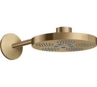 hansgrohe AXOR One Douche de tête 280 2jet avec bras de douche, 48492140, 48492140, Colorazione: Bronzo spazzolato