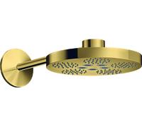 hansgrohe AXOR One Douche de tête 280 2jet avec bras de douche, 48492990, 48492990, Colorazione: Ottica in oro lucido