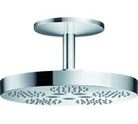 hansgrohe AXOR One Douche de tête 280 2jet avec raccordement au plafond, 48494000, 48494000, Colorazione: cromo