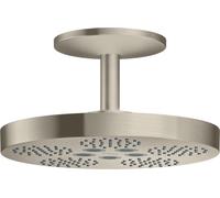 hansgrohe AXOR One Douche de tête 280 2jet avec raccordement au plafond, 48494820, 48494820, Colorazione: Nichel spazzolato