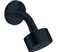 hansgrohe AXOR One Douche de tête 75 1jet EcoSmart avec bras de douche, 48490670, 48490670, Colorazione: Nero opaco