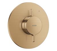 hansgrohe AXOR One Mitigeur encastré pour 1 consommateur, 48615140, 48615140, Colorazione: Bronzo spazzolato