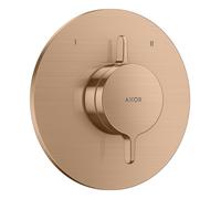 hansgrohe AXOR One Mitigeur encastré pour 2 consommateurs, 48415310, 48415310, Colorazione: Oro rosso spazzolato