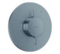 hansgrohe AXOR One Mitigeur encastré pour 2 consommateurs, 48415340, 48415340, Colorazione: Cromo nero spazzolato