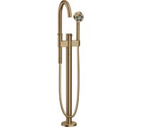 hansgrohe AXOR One Mitigeur monocommandé pour bain au sol, saillie 220mm, 48440140, 48440140, Colorazione: Bronzo spazzolato