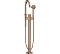 hansgrohe AXOR One Mitigeur monocommandé pour bain au sol, saillie 220mm, 48440310, 48440310, Colorazione: Oro rosso spazzolato