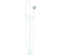 hansgrohe AXOR One Mitigeur monocommandé pour bain au sol, saillie 220mm, 48440700, 48440700, Colorazione: Bianco opaco