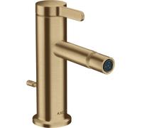 hansgrohe AXOR One miscelatore monocomando per bidet con scarico, sporgenza 113 mm, 48210, Colorazione: Bronzo spazzolato