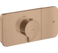 hansgrohe AXOR One Module thermostatique encastré pour 1 consommateur, 45711310, 45711310, Colorazione: Oro rosso spazzolato