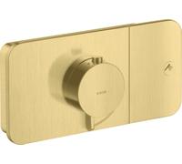 hansgrohe AXOR One Module thermostatique encastré pour 1 consommateur, 45711950, 45711950, Colorazione: Ottone spazzolato