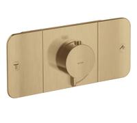hansgrohe AXOR One Module thermostatique encastré pour 2 consommateurs, 45712140, 45712140, Colorazione: Bronzo spazzolato