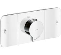 hansgrohe AXOR One Module thermostatique encastré pour 2 consommateurs, 45712800, 45712800, Colorazione: Ottica in acciaio inossidabile