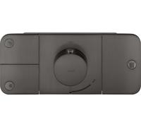 hansgrohe AXOR One Module thermostatique encastré pour 3 consommateurs, 45713340, 45713340, Colorazione: Cromo nero spazzolato