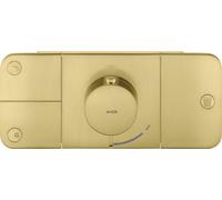 hansgrohe AXOR One Module thermostatique encastré pour 3 consommateurs, 45713950, 45713950, Colorazione: Ottone spazzolato