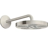 hansgrohe AXOR One Pomme de douche 280 1 jet avec bras de douche, 48491800, 48491800, Colorazione: Ottica in acciaio inossidabile