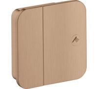 hansgrohe AXOR One robinet d'arrêt encastré, 45771310, 45771310, Colorazione: Oro rosso spazzolato