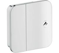 hansgrohe AXOR One robinet d'arrêt encastré, 45771800, 45771800, Colorazione: Ottica in acciaio inossidabile