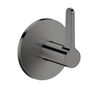 hansgrohe AXOR One robinet d'arrêt encastré, avec poignée levier, 48772330, 48772330, Colorazione: Cromo nero lucido