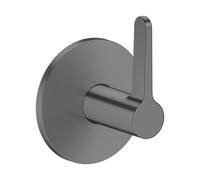 hansgrohe AXOR One robinet d'arrêt encastré, avec poignée levier, 48772340, 48772340, Colorazione: Cromo nero spazzolato