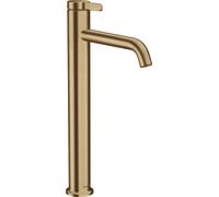 hansgrohe AXOR One robinetterie de lavabo 260 avec manette et vidage, saillie 180mm, 48002140, 48002140, Colorazione: Bronzo spazzolato