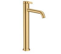 hansgrohe AXOR One robinetterie de lavabo 260 avec manette et vidage, saillie 180mm, 48002250, 48002250, Colorazione: Ottico oro spazzolato