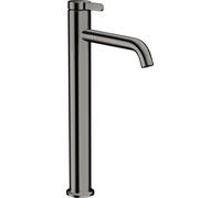 hansgrohe AXOR One robinetterie de lavabo 260 avec manette et vidage, saillie 180mm, 48002330, 48002330, Colorazione: Cromo nero lucido