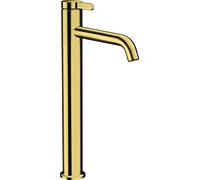 hansgrohe AXOR One miscelatore monocomando per lavabo 260 con maniglia a leva e scarico, sporgenza 180 mm, 48002, Colorazione: Ottica in oro lucido