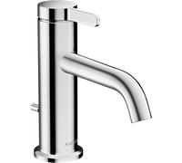 hansgrohe AXOR One miscelatore monocomando per lavabo 70 con maniglia a leva e scarico, sporgenza 130 mm, 48000, Colorazione: cromo
