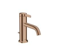 hansgrohe AXOR One robinetterie de lavabo 70 avec manette et vidage à tirette, saillie 130mm, 48000310, 48000310, Colorazione: Oro rosso spazzolato
