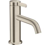 hansgrohe AXOR One robinetterie de lavabo 70 avec manette et vidage, saillie 130mm, 48001820, 48001820, Colorazione: Nichel spazzolato