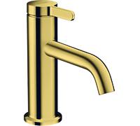 hansgrohe AXOR One robinetterie de lavabo 70 avec manette et vidage, saillie 130mm, 48001990, 48001990, Colorazione: Ottica in oro lucido