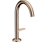 hansgrohe AXOR One robinetterie de lavabo Select 170 avec vidage PUSH-Open, saillie 140mm, 48020300, 48020300, Colorazione: Oro rosso lucido