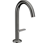 hansgrohe AXOR One robinetterie de lavabo Select 170 avec vidage PUSH-Open, saillie 140mm, 48020330, 48020330, Colorazione: Cromo nero lucido