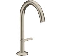 hansgrohe AXOR One robinetterie de lavabo Select 170 avec vidage PUSH-Open, saillie 140mm, 48020820, 48020820, Colorazione: Nichel spazzolato
